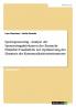 Sportsponsoring - Analyse der Sponsoringaktivitaeten der Eintracht Frankfurt Fussball AG zur Optimierung des Einsatzes der Kommunikationsinstrumente