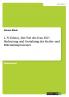 L. N. Tolstoj „Der Tod des Ivan Il'i?. Bedeutung und Gestaltung des Sterbe- und Erkenntnisprozesses