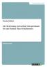 Die Bedeutung von Arthur Schopenhauer für das Denken Max Horkheimers