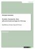 Dyslalie (Stammeln). Eine phonetisch-phonologische Störung