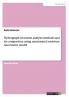 Hydrograph recession analysis methods and its comparison using unsaturated moisture movement model