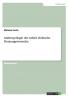 Anthropologie der Arbeit. Kritische Deutungsversuche
