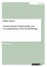 Auswertung der Teamteaching- und Coachingstunden in der Berufsbildung