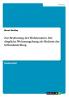 Zur Bedeutung des Wohnraumes. Die dingliche Wohnumgebung als Medium der Selbstdarstellung