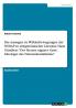 Die Aussagen zu Wählerbewegungen der NSDAP in zeitgenössischer Literatur. Hans Günthers Der Herren eigener Geist. Ideologie des Nationalsozialismus
