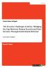 The Security Challenges in Africa. Bridging the Gap Between Human Security and State Security Through Institutional Reforms
