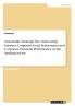 Sustainable banking? The relationship between Corporate Social Performance and Corporate Financial Performance in the banking sector