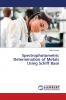 Spectrophotometric Determination of Metals Using Schiff Base