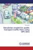 Simulation model for public transport traffic flow using GPS data