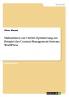 Maßnahmen zur OnSite-Optimierung am Beispiel des Content-Management-Systems WordPress