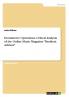 Ecommerce Operations. Critical Analysis of the Online Music Magazine Resident Advisor