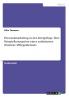 Personalmarketing in der Altenpflege. Eine Beispielkonzeption eines ambulanten (Intensiv-)Pflegedienstes