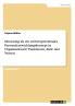 Mentoring als ein vielversprechendes Personalentwicklungskonzept in Organisationen? Funktionen Ziele und Nutzen