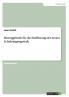 Beweggründe für die Einführung der neuen Schuleingangsstufe