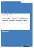 Flapping /t/ in Australia. A Development Prognosis in General Australian English