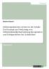 Selbstorganisiertes Lernen in der Schule. Ein Konzept zur Förderung von Selbstwirksamkeitserwartung Kooperation und Erfolgserleben bei Lehrkräften