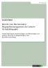 Bericht zum Blockseminar Biographiemanagement des Lehrers (Schulpädagogik)