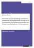 Potentiale zur Erschließung zusätzlicher Einnahmen niedergelassener Fachärzte in Deutschland exemplarisch betrachtet am Beispiel gynäkologischer Facharztpraxen