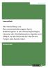 Die Darstellung von Bewusstseinsänderungen durch Halluzinogene in der deutschsprachigen Literatur des 20. Jahrhunderts. Aspekte und Effekte bei Hermann Hesse Bernward Vesper und Martin Suter