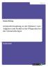 Schmerzbehandlung in der Palliative Care. Aufgaben und Funktion der Pflegenden bei der Schmerztherapie