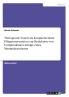 Therapeutic Touch als komplementäre Pflegeintervention zur Reduktion von Lymphödemen infolge eines Mammakarzinoms