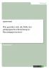 Wie gestaltet sich die Rolle der pädagogischen Beziehung in Beratungsprozessen?