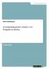 Sozialpädagogische Analyse von Biografieverläufen