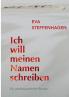 Ich will meinen Namen schreiben