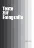 Texte zur Fotografie