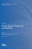 Power System Dynamics and Stability