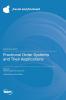 Fractional Order Systems and Their Applications