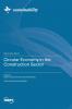Circular Economy in the Construction Sector