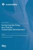 Environmental Policy as a Tool for Sustainable Development
