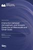 Interaction between Atmospheric and Oceanic Dynamics at Mesoscale and Small Scale