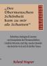 Des Übermenschen Schönheit kam zu mir als Schatten