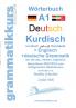 Wörterbuch Deutsch - Kurdisch - Kurmandschi - Englisch