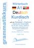 Wörterbuch Deutsch - Kurdisch-Kurmandschi- Englisch A1