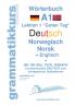 Wörterbuch Deutsch - Norwegisch - Englisch Niveau A1