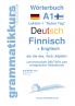 Wörterbuch Deutsch - Finnisch - Englisch Niveau A1