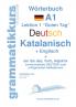 Wörterbuch Deutsch - Katalanisch - Englisch Niveau A1