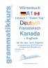 Wörterbuch Deutsch - Französisch Kanada - Englisch Niveau A1
