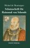 Schutzschrift f��r Raimond von Sebonde