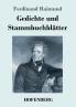 Gedichte und Stammbuchbl��tter