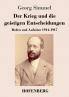 Der Krieg und die geistigen Entscheidungen