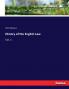 History of the English Law