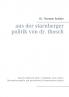 Aus der Starnberger Politik von Dr. Thosch