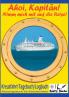 AHOI KAPITÄN! Kreuzfahrt Tagebuch Logbuch - Reisetagebuch für Reiseberichte
