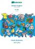 British English - Hebrew (in hebrew script) visual dictionary