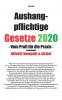 Aushangpflichtige Gesetze 2020 Gesamtausgabe