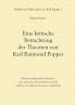 Eine kritische Betrachtung der Theorien von Karl Raimund Popper